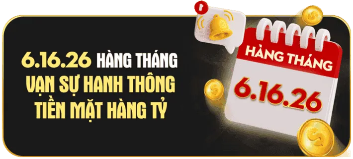 Thưởng nạp lại hàng tháng cho thành viên tin88